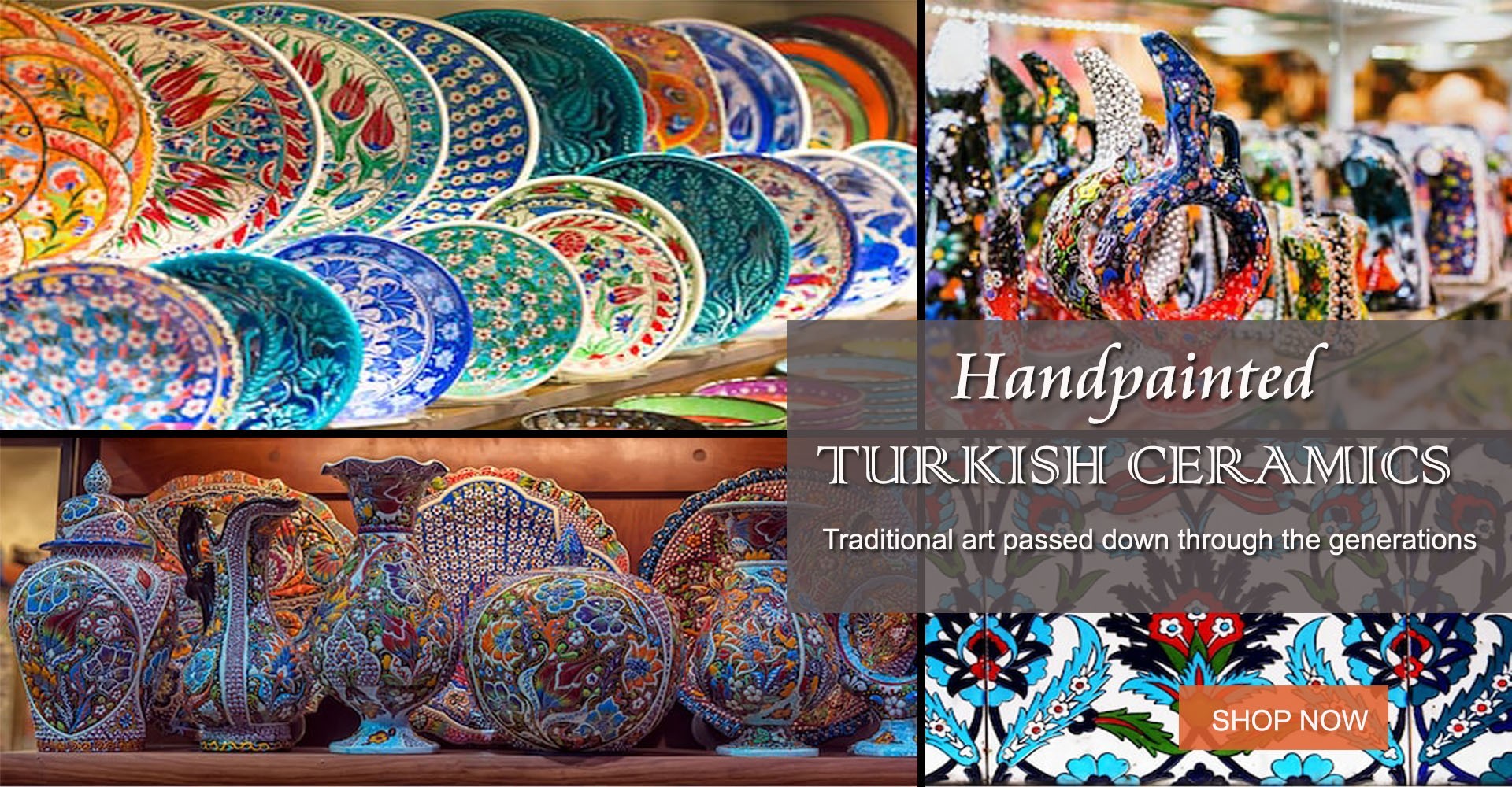 Elevate Your Home Décor: Handmade Turkish Ceramic Plates – Where Tradition Meets Exquisite Craftsmanship. Each Plate Tells a Story of Artistry and Culture.